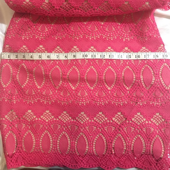 Eliza J Scalloped Crochet Lace Dress - Picture 13 of 14